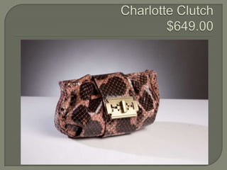 Charlotte Clutch$649.00
