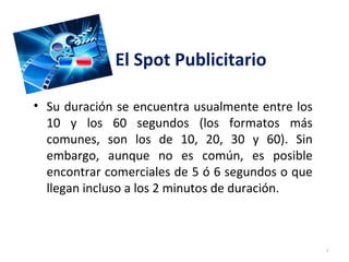 El spot publicitario | PPT