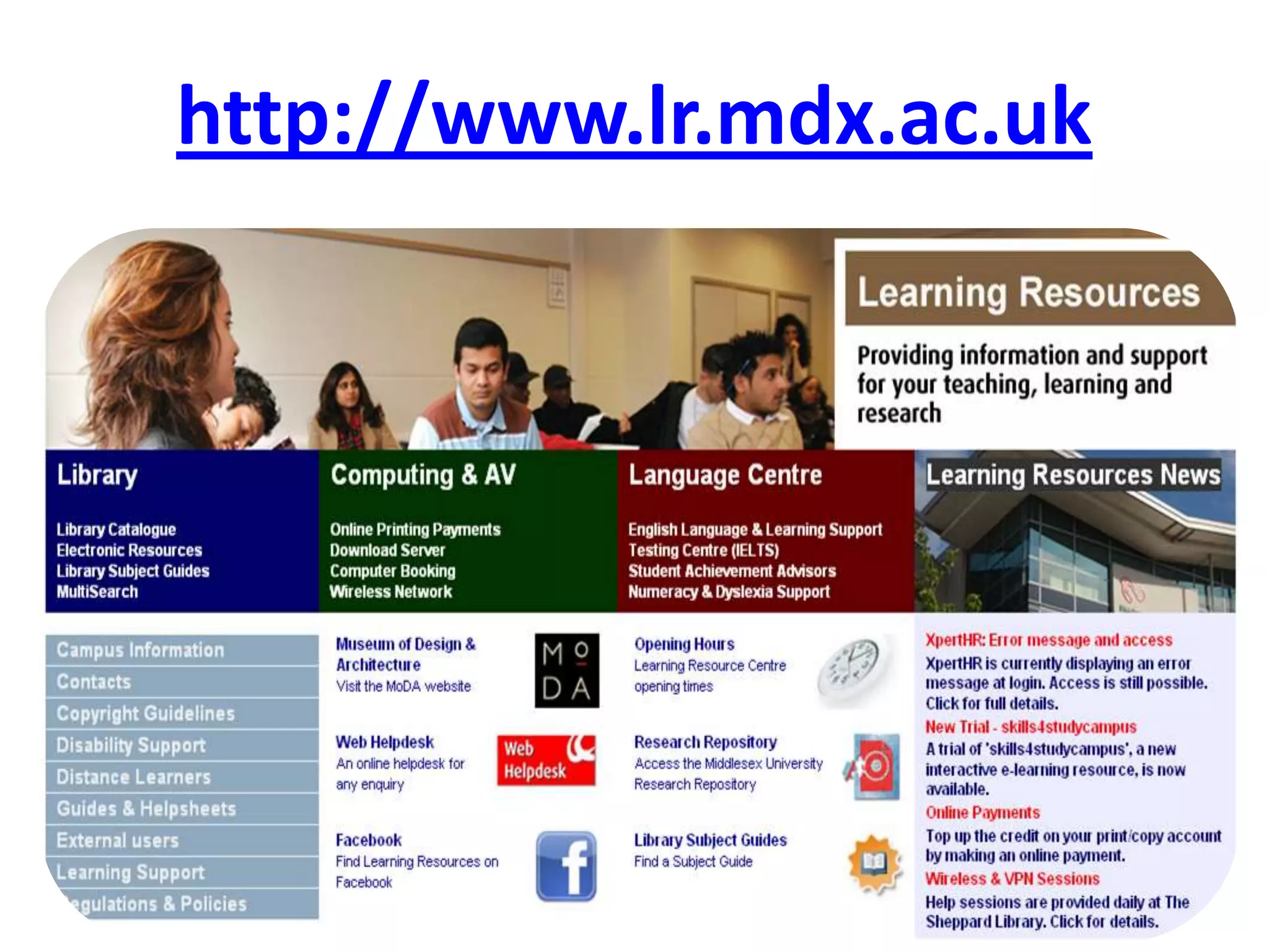http://www.lr.mdx.ac.uk
