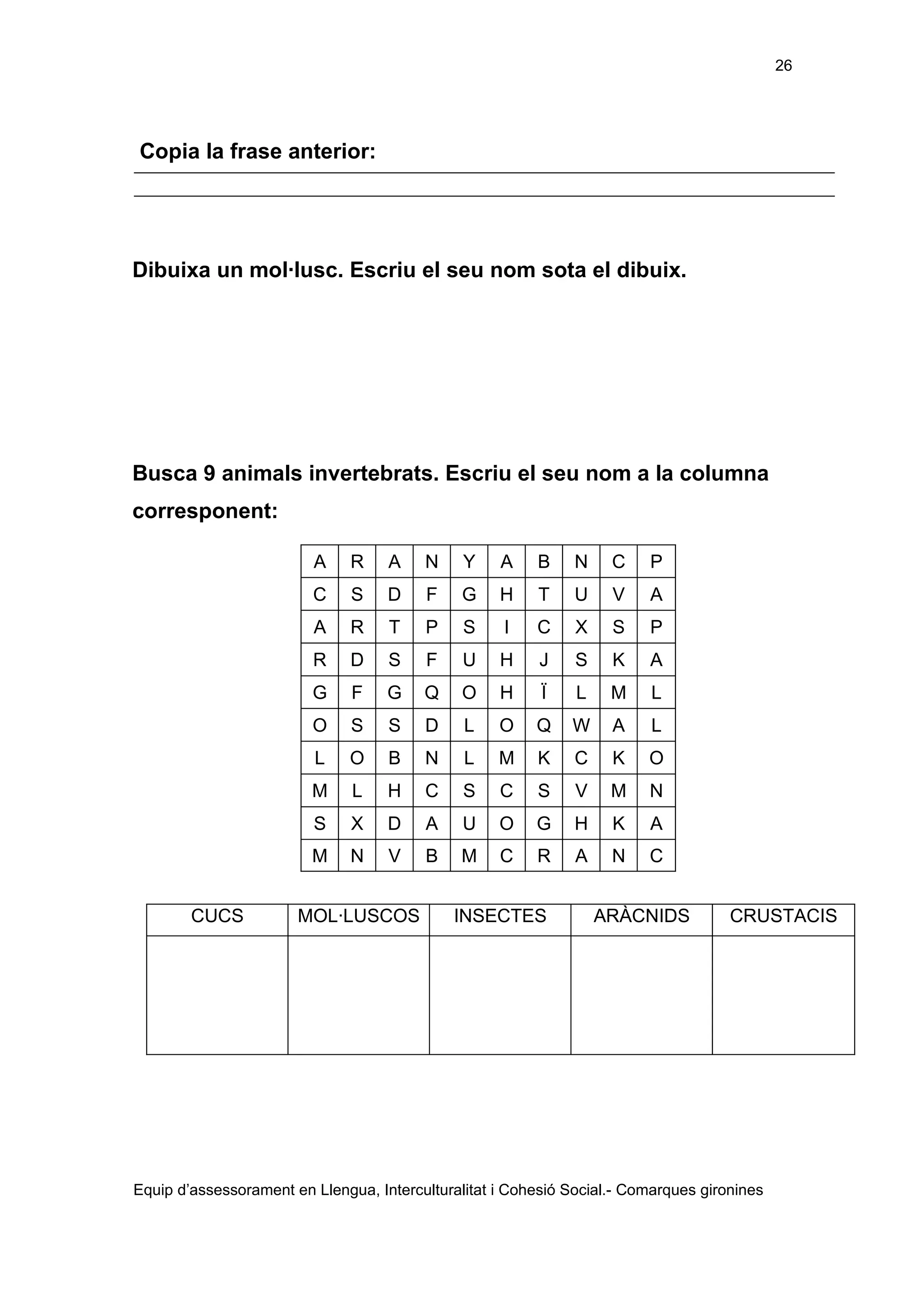 Els éssers vius adaptació