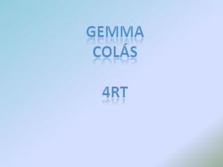 Els submarins i jo (gemma colás)