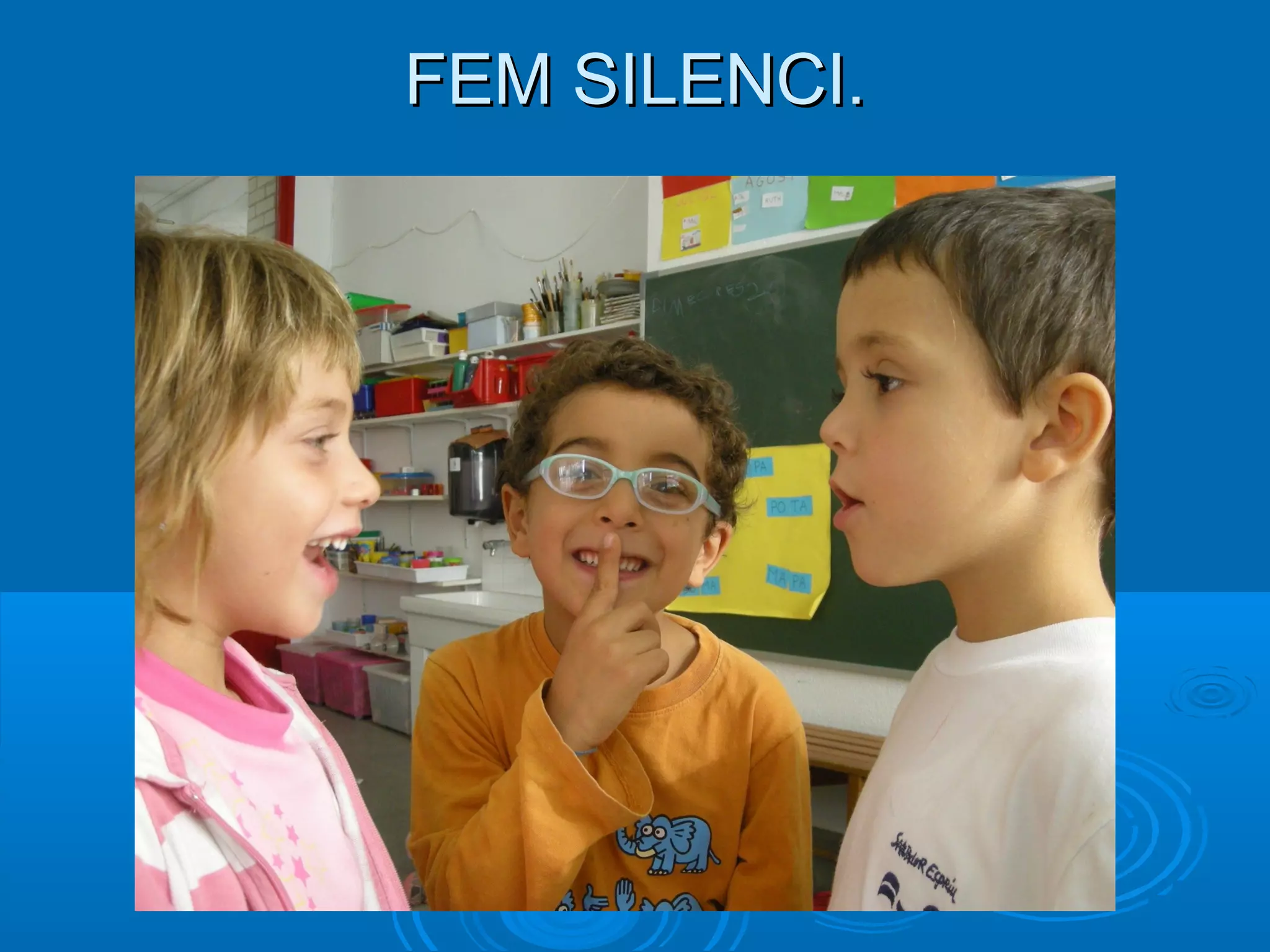 FEM SILENCI.FEM SILENCI.
 