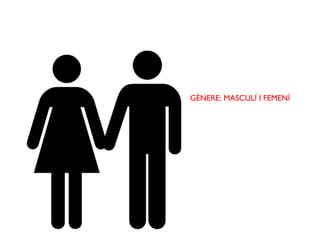 GÈNERE: MASCULÍ I FEMENÍ 