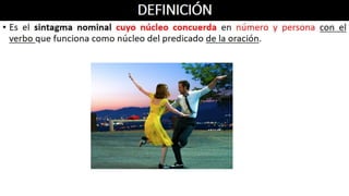 El sujeto de la oración