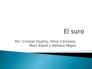 El suro Per: Cristian Ospina, Omar Cárcamo, Marc Ripoll y Adriano Majúa 