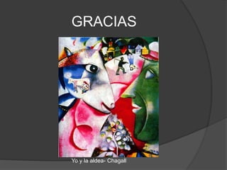 GRACIAS
Yo y la aldea- Chagall
 