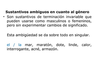 Sustantivos Comunes Y Ambiguos En Cuanto Al Género. – ATZG