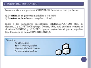 El sustantivo 1 eso | PDF