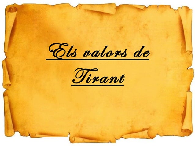 Els valors de tirant PPT