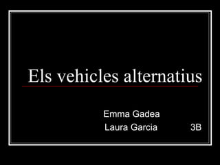Els vehicles alternatius
Emma Gadea
Laura Garcia

3B

 