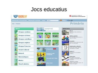 Jocs educatius
 