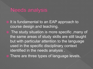 English for academic purposes | PPTX