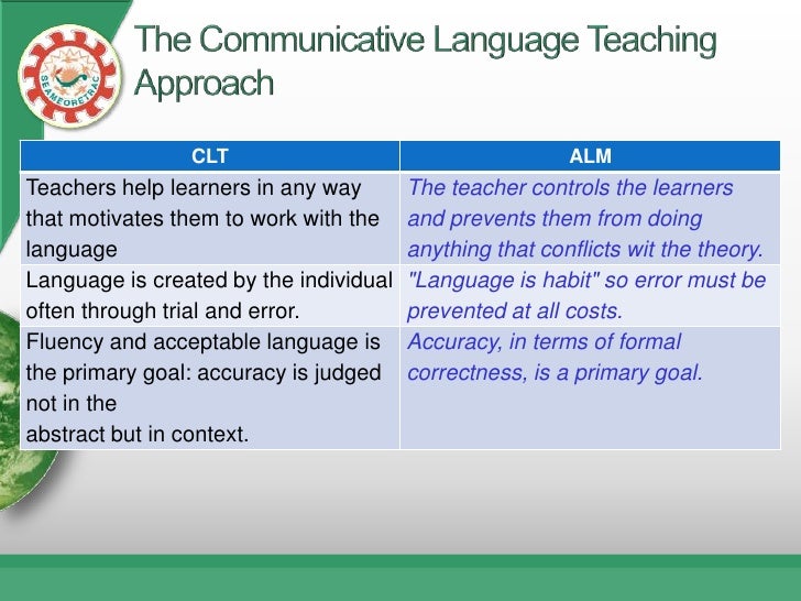 Elt different methods & approaches