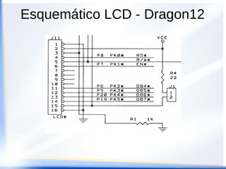 Rotina de inicialização do LCD
 