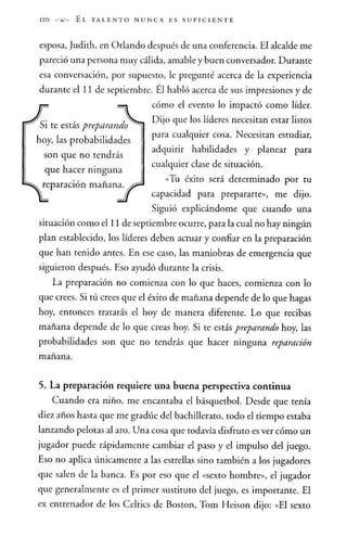 El talento nunca es suficiente - Jhon Maxwell