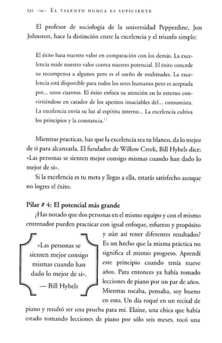 El talento nunca es suficiente - Jhon Maxwell