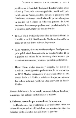 El talento nunca es suficiente - Jhon Maxwell