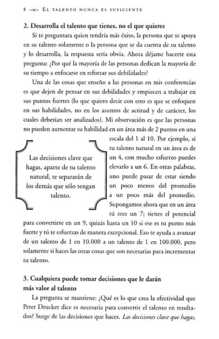 El talento nunca es suficiente - Jhon Maxwell