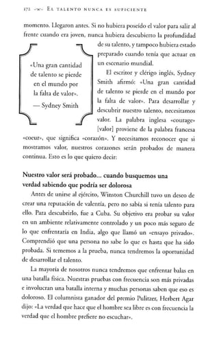 El talento nunca es suficiente - Jhon Maxwell