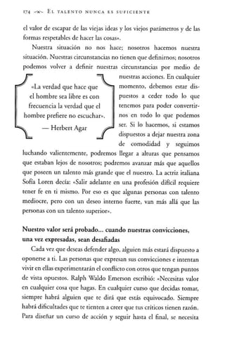 El talento nunca es suficiente - Jhon Maxwell