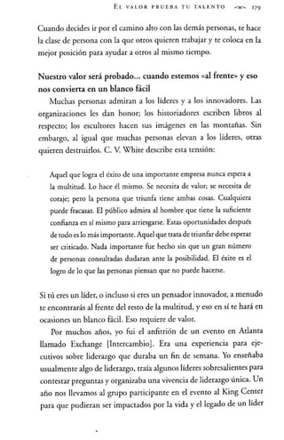 El talento nunca es suficiente - Jhon Maxwell