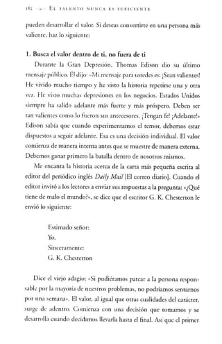 El talento nunca es suficiente - Jhon Maxwell