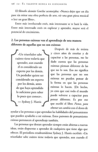 El talento nunca es suficiente - Jhon Maxwell