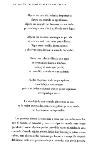 El talento nunca es suficiente - Jhon Maxwell