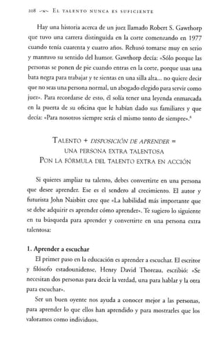 El talento nunca es suficiente - Jhon Maxwell