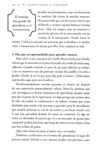 El talento nunca es suficiente - Jhon Maxwell