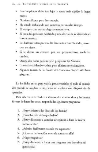El talento nunca es suficiente - Jhon Maxwell