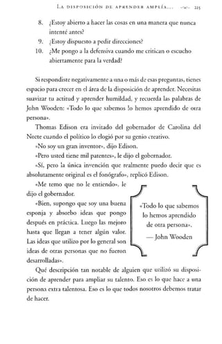 El talento nunca es suficiente - Jhon Maxwell