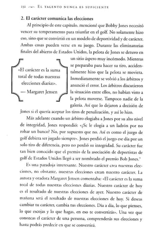 El talento nunca es suficiente - Jhon Maxwell