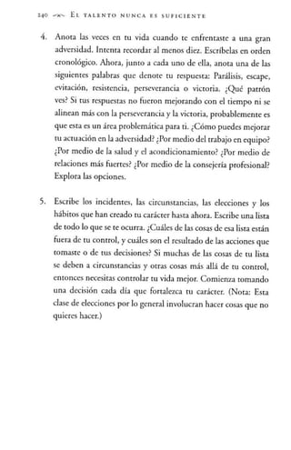 El talento nunca es suficiente - Jhon Maxwell