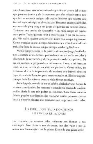 El talento nunca es suficiente - Jhon Maxwell