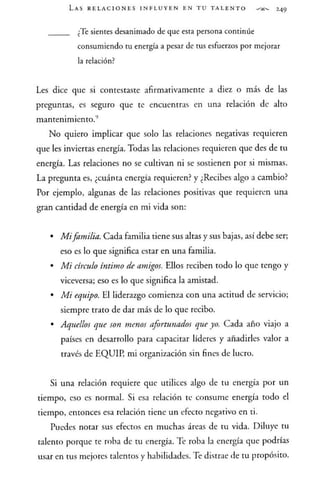 El talento nunca es suficiente - Jhon Maxwell