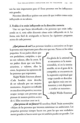 El talento nunca es suficiente - Jhon Maxwell