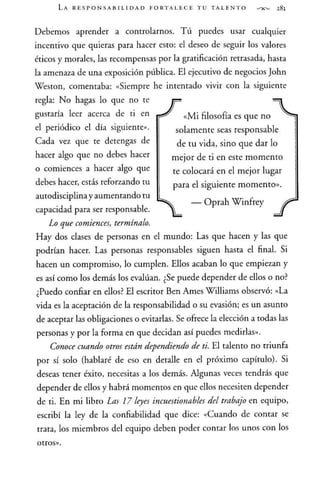 El talento nunca es suficiente - Jhon Maxwell