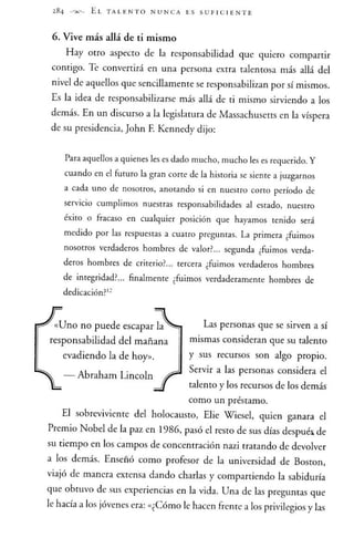 El talento nunca es suficiente - Jhon Maxwell