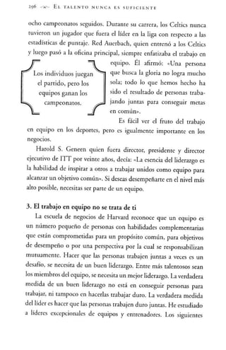 El talento nunca es suficiente - Jhon Maxwell