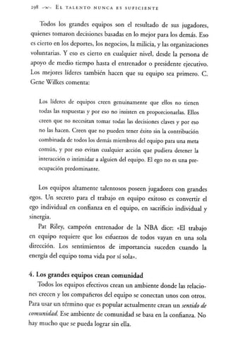 El talento nunca es suficiente - Jhon Maxwell