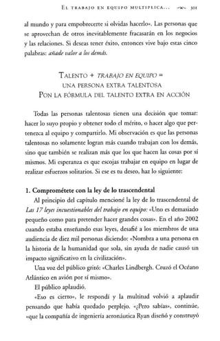 El talento nunca es suficiente - Jhon Maxwell