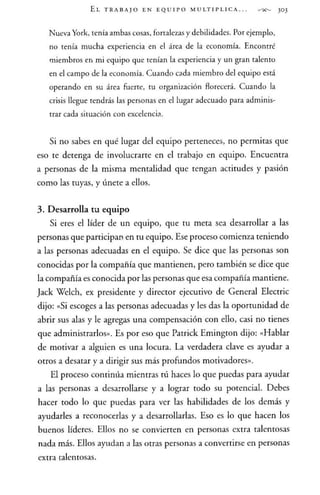 El talento nunca es suficiente - Jhon Maxwell