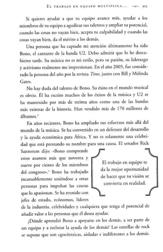 El talento nunca es suficiente - Jhon Maxwell