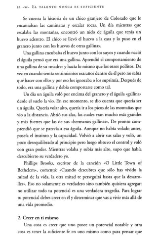 El talento nunca es suficiente - Jhon Maxwell