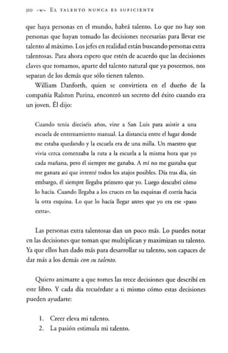 El talento nunca es suficiente - Jhon Maxwell