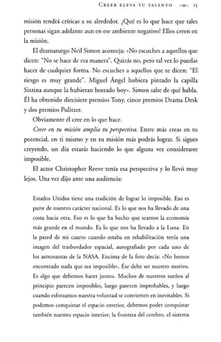 El talento nunca es suficiente - Jhon Maxwell