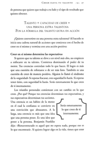 El talento nunca es suficiente - Jhon Maxwell