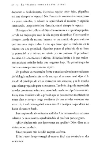 El talento nunca es suficiente - Jhon Maxwell