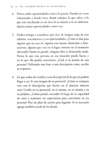 El talento nunca es suficiente - Jhon Maxwell